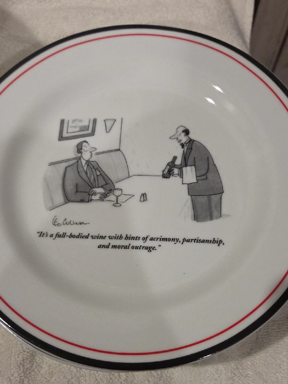 NEW YORKER CHEESE PLATE COLLECTION